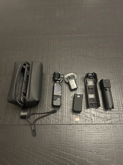 DJI Osmo Pocket 3 Creator Combo 3-Axis Stabilized 4K - W/ EXTRAS